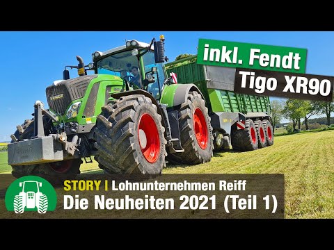 Lohnunternehmen Reiff: Neuheiten- und Newsupdate 2021 (u.a. Fendt Tigo & Claas Jaguar) | Teil 1