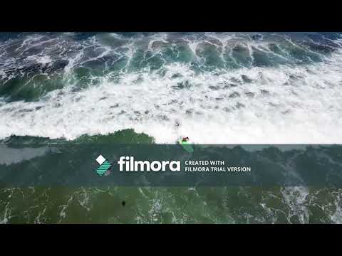 Brenna and Tyler Surfing