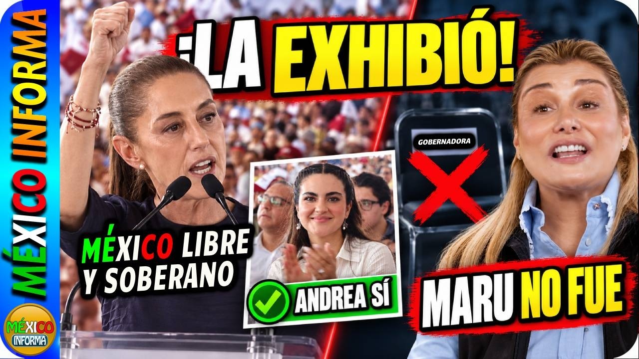 TÓMALA: TREMENDA EXHIBIDA A LA TRA1D0RA GOBERNAD0RA DE CHIHUAHUA. SHEINBAUM NO LO DEJO PASAR.