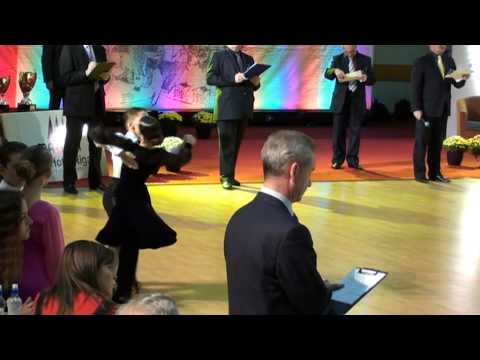 Latvia Open 2011 Juvenile I+II 8dance Kristians Martins Kurzemnieks   Melanija Keisa 1 4fin viennese waltz heat1
