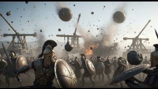 Three Armies with Spartan: Can they Survive the Catapults Barrage? | Epic Battle Simulator | UEBS