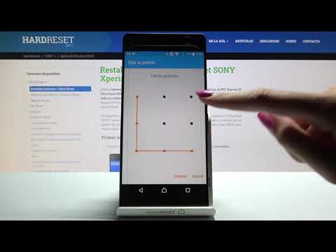 Cómo activar el bloqueo en SONY Xperia C5 Ultra - poner pin, patrón o contraseña