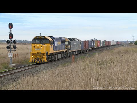 7902V Mildura To Melbourne Container Train With XR557 G523 (11/5/2022) - PoathTV Australian Railways