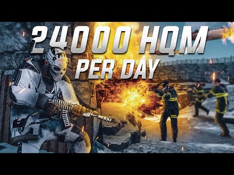 THE BATTLE OF HQM QUARRY | RUST MOVIE