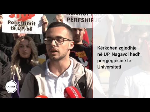 Kërkohen zgjedhje në UP, Nagavci hedh përgjegjësinë te Universiteti
