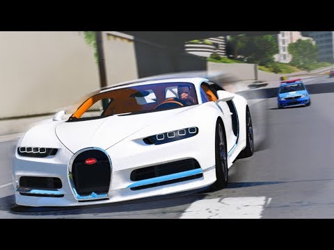 FUGA A MAIS DE 400KM/H COM A BUGATTI CHIRON! - FUGA POLICIAL - #11
