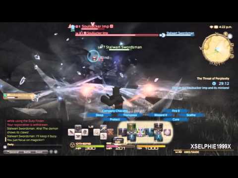 Final Fantasy XIV A Realm Reborn Blind Playthrough - [Thaumaturge Quest - The Threat Of Perplexity]