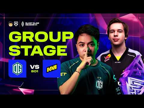 Full Game: OG vs Navi - Game 1 (BO1) | Blast Slam VI 2026 Group Stage