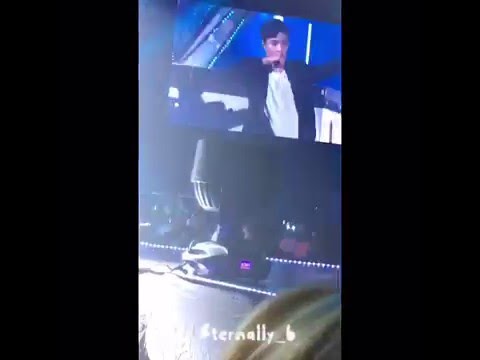 160110 EXOLUXION SG - Baekhyun Let Out The Beast cut