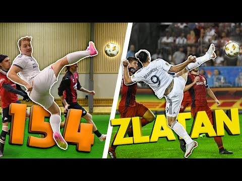 154 ÅTERSKAPAR OMÖJLIGA ZLATAN-MÅL