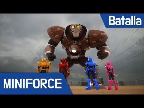 (Español Latino) Miniforce video de batalla 2