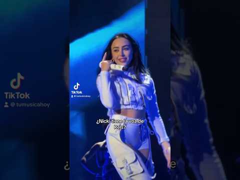 Nicki Nicole canta como Rels B 😂