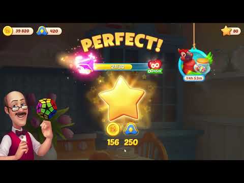 Homescapes 820 Super Hard Level - 12 moves - NO BooSTERS