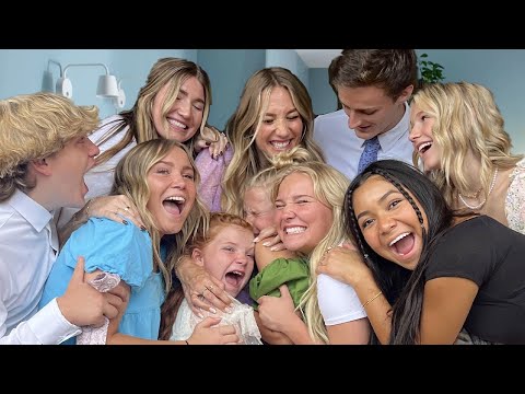 TELLING my 16 SIBLINGS that I'm PREGNANT!!!