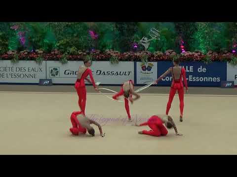 UKRAINE 6 clubs 2 hoops - 2016 Corbeil (Sunday demo 2/2)