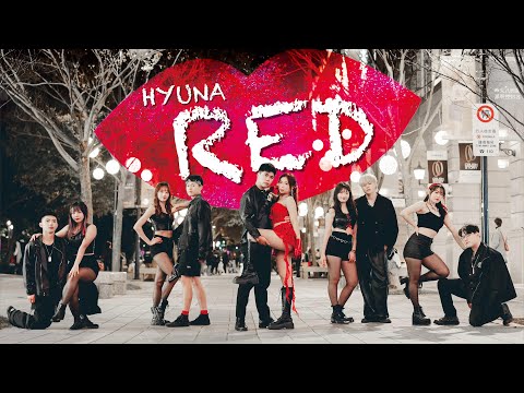 [KPOP IN PUBLIC｜ONE TAKE] HYUNA(현아) - '빨개요 (RED)' Dance Cover by FOURiN from Taiwan