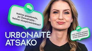 URBONAITĖ atsako: Žemaitaitis ir pasekmės, JAV spektras, politologų nešališkumas ir kt. | Laisvės TV