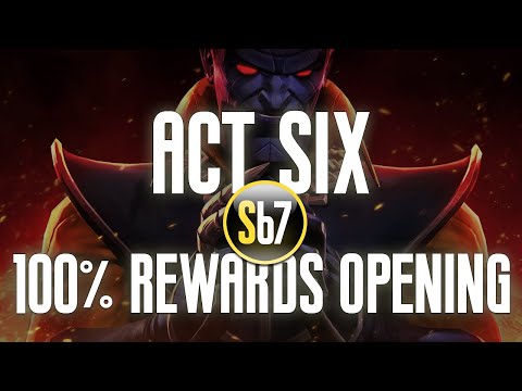 Act Six 100% Rewards Opening | Marvel Contest of Champions