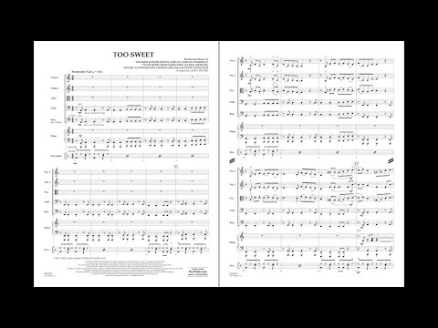 Too Sweet arranged by Larry Moore
