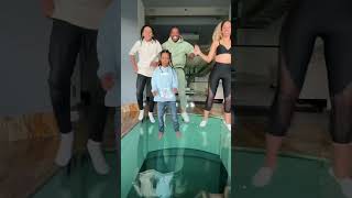 When the kids join In for a Family cha cha slide challenge😍 #shorts