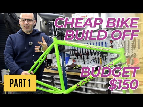 Cheap Bike Build-Off 2025: Can We Build a Ride for Under $150? | 90s Saracen |#cheapbikebuildoff2025