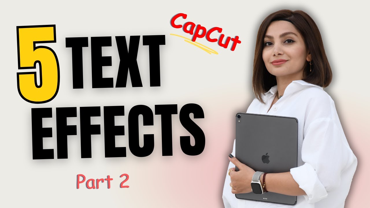 TEXT EFFECTS in CapCut | Text effect with mobile