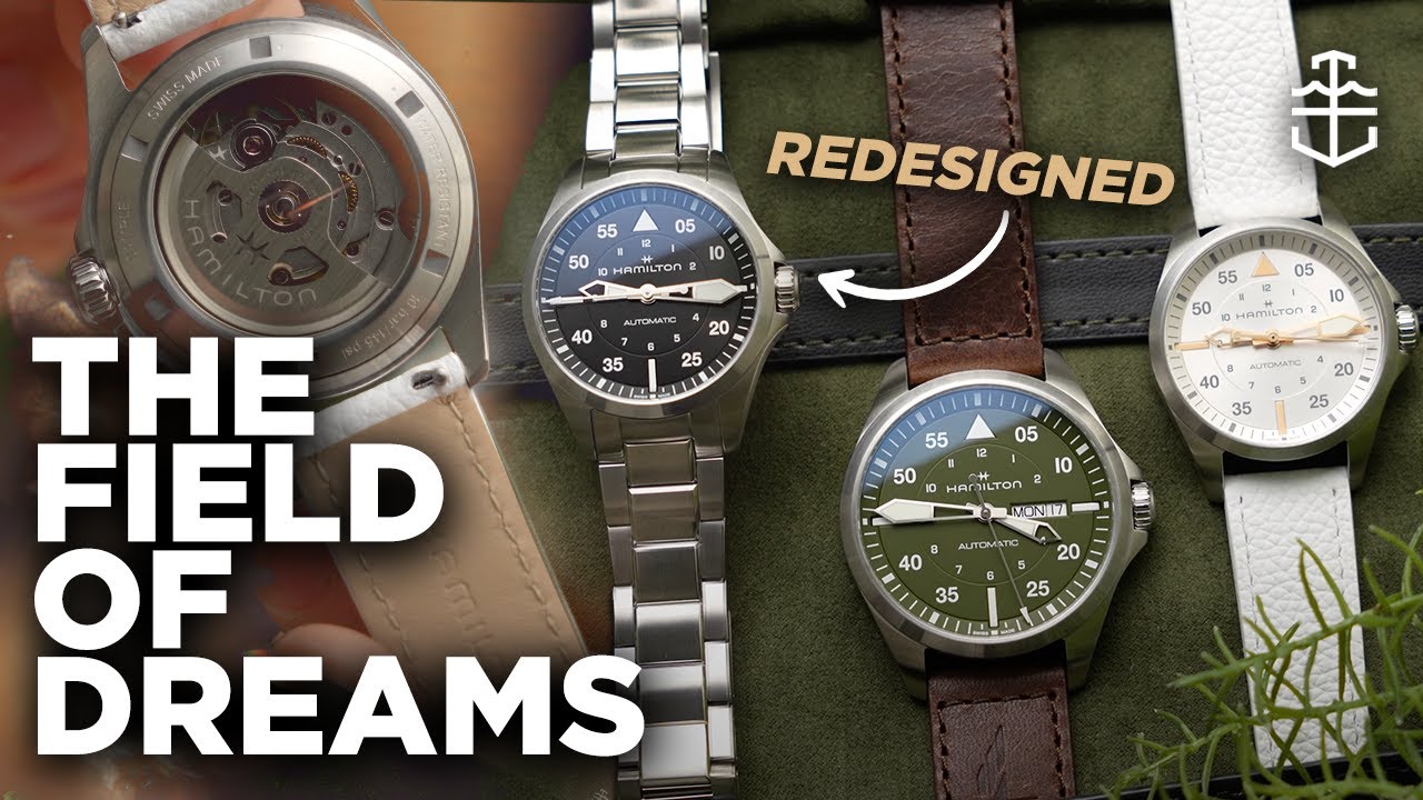 Hamilton expands the Khaki Pilot Aviation collection