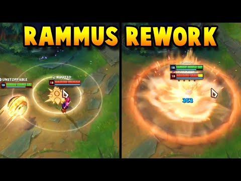 RAMMUS REWORK IS COMING!! NEW JUMPING ULTIMATE AND TAHM KENCH UPDATE INCOMING??