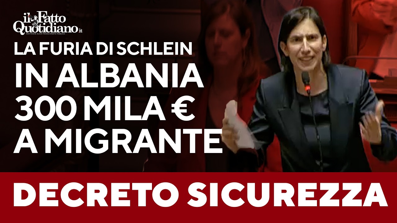Sicurezza, Schlein furiosa alla Camera: "Norme peggiori del Codice Rocco, punite il dissenso"