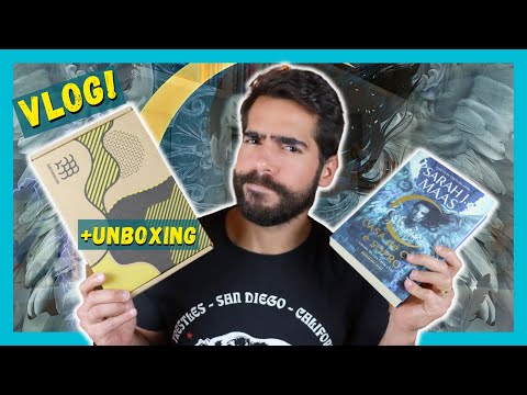 VLOG 08: LENDO CIDADE DA LUA CRESCENTE - CASA DE CÉU E SOPRO (+ UNBOXING) | Me Acabei de Ler