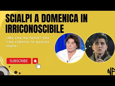 ⭕️CONFESSIONE SHOCK DI SCIALPI A DOMENICA IN, FAN SCATENATI #gossip #notizie #cronaca #scialpi