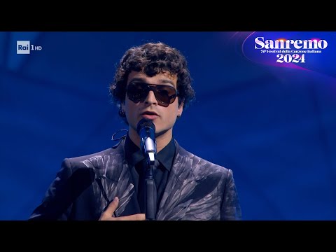 Sanremo 2024 - Leo Gassmann canta "Tutto il resto è noia"