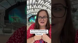 Are there dedicated solo state rooms onboard Star Princess? #cruise #starprincess #travel