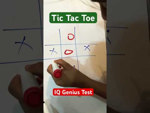 Tic Tac Toe | IQ Genius Test #legends #intelligent #smartminds
