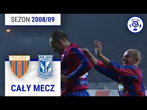 (2/2) Polonia Bytom - Lech Poznań | CAŁY MECZ | Ekstraklasa 2008/09 | 13. Kolejka
