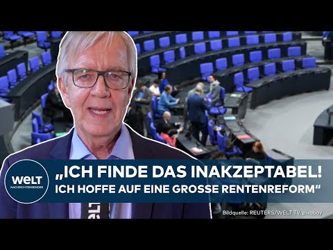BERLIN: "Bescheidenheit statt Beinfreiheit!" Sorge um Rente doch Politiker fliegen Business Class!