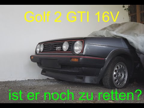 Golf 2 GTI 16V | ist der noch zu retten | Bestandsaufnahme