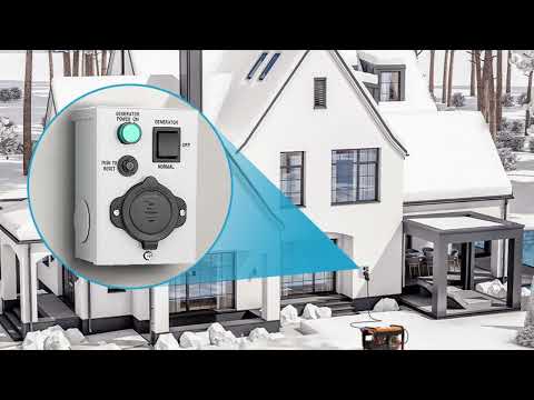Quick & Easy Install Kohree Generator Transfer Switch Power Inlet Box