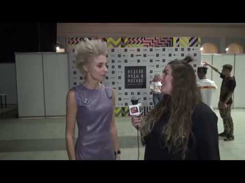 Интервью на Moscow Fashion Week 2019   -  Популярный  дизайнер Ирина Шарова    Alisia Fiori