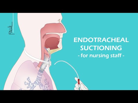 Endotracheal suctioning (ETS) for nursing staff | Animation | Fahl Medizintechnik-Vertrieb GmbH