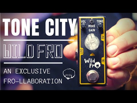 Tone City Wild Fro Rabea Massaad Signature Pedal Aggressive-Sounding Sizzling Modern Distortion! image 4