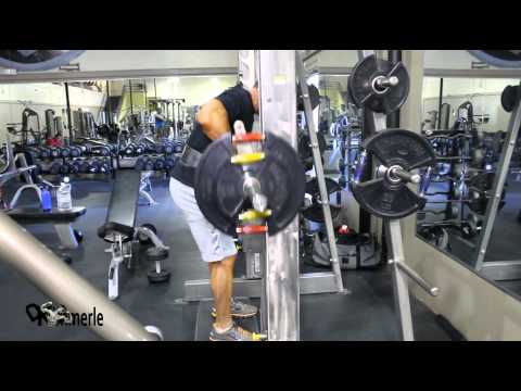 Rear Delt Row Smith Machine