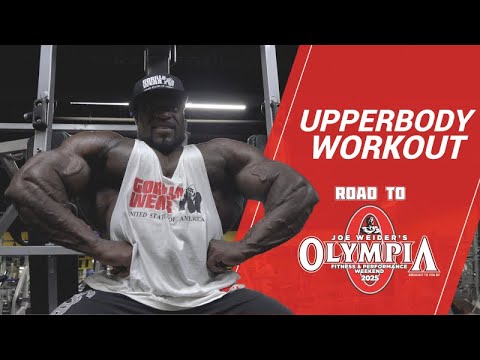 Brandon Curry's Olympia Prep: Upper Body Workout | Road to Mr. Olympia 2025 🔥