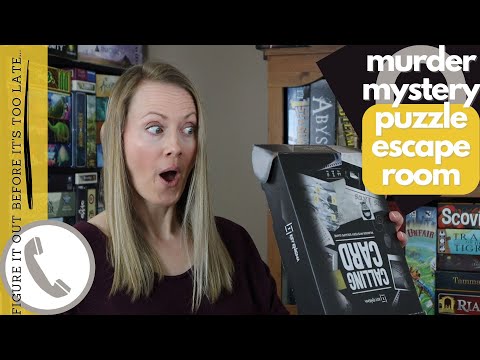 KEY ENIGMA | Calling Card: An Escape Room Murder Mystery Experience (No Spoilers)