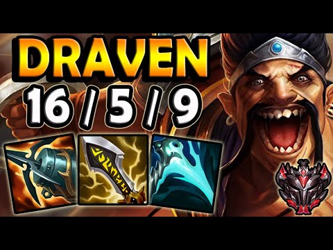 DRAVEN vs JHIN [ ADC ] Lol EUW Grandmaster ✅