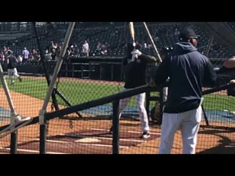 Yankees’ Estevan Florial's BP in slow motion