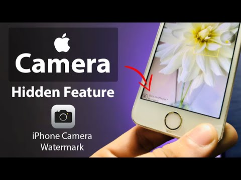 iPhone Camera Hidden Secret Feature - Enable Watermark on iPhone Camera 5s, 6s, 7, 8, X, 11, 12, 13
