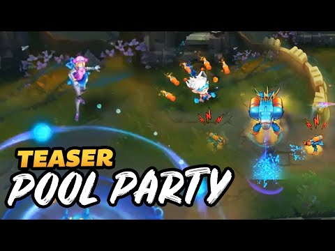Skins Pool Party: Syndra, Orianna, Heimer, Jarvan y Taliyah