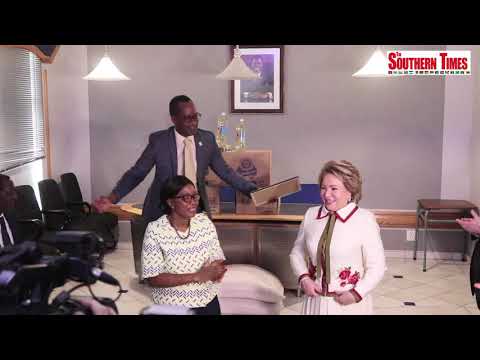 Official handover of the Russian Drought Relief Aid donation to Namibia