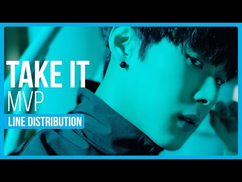 MVP - Take It Line Distribution (Color Coded)